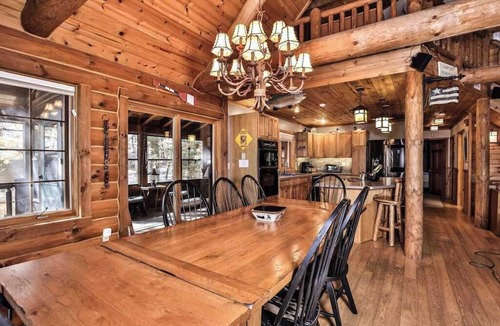 Eagle River House | Dog-friendly, lakefront lodge in the woods with large dock, central AC, & canoe