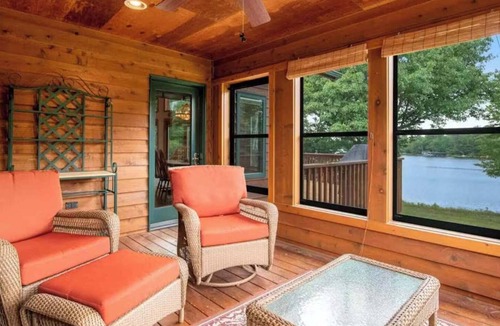 Eagle River House | Dog-Friendly Lakefront Escape: Dock, Firepit, Game