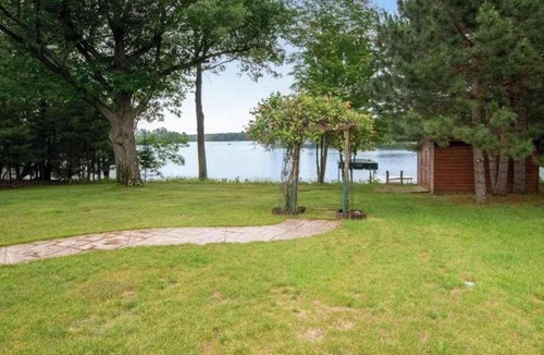 Eagle River House | Dog-Friendly Lakefront Escape: Dock, Firepit, Game