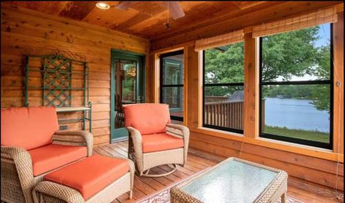 Eagle River House | Dog Friendly Lakefront Escape Dock Fire pit game room