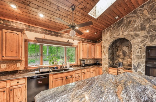 Bumpass House | Dog-friendly lakefront home with dock, pool table, fireplace, grill, two kayaks
