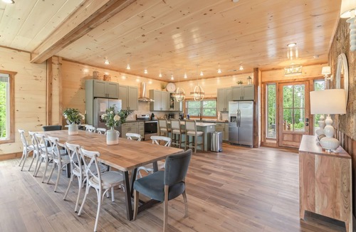 Sevierville Cabin | Dog Friendly | Pool | Sleeps 20