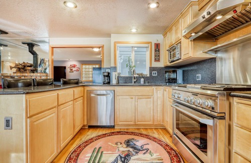 Tumalo House | Dog-Friendly Riverfront Home w/Private Hot Tub, River Views, Deck, Grill
