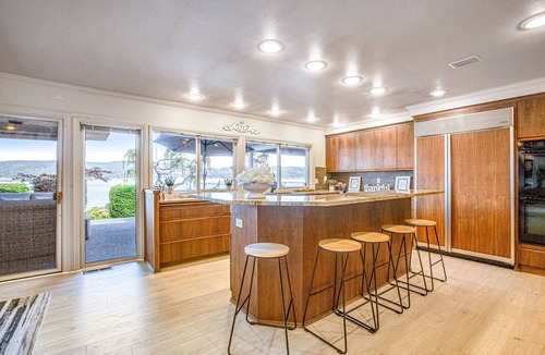 Belfair House | Dog-friendly waterfront home w/Hood Canal views, dock, beach, kayaks-Dogs ok