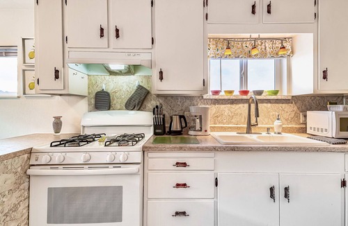 Eureka Cottage | Dog-Friendly, Waterfront Cottage Right on Marina w/Free WiFi, Water Views, Patio