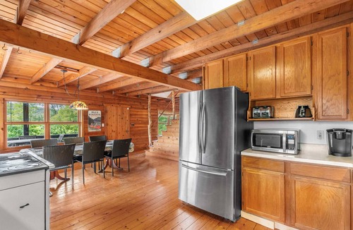 Baker Ski Chalet | Dog Friendly with Fire Pit and Yard by the River