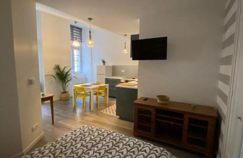 Paroisse Notre-Dame Apartment | Dole : studio en plein centre, copropriété calme