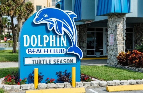 Daytona Beach Shores Apartment | Dolphin Beach Club - Studio Beach Front