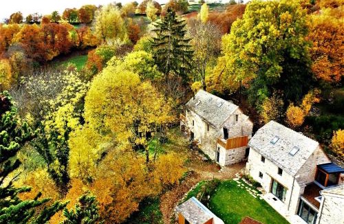 Saint-Germain-du-Teil Bed & Breakfast | Domaine des Marequiers chambre Alchemille