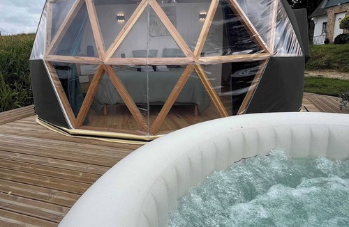 Briouze Cabin | Dome with view - Breakfast & spa included