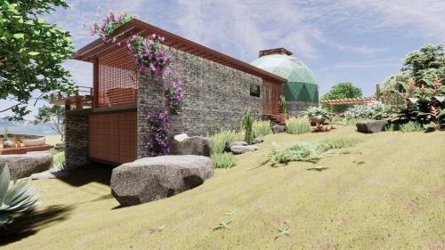 Rio De Contas House | Domo Geodesico de Luxo Astrum Vallis