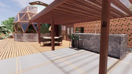 Rio De Contas House | Domo Geodesico de Luxo Astrum Vallis