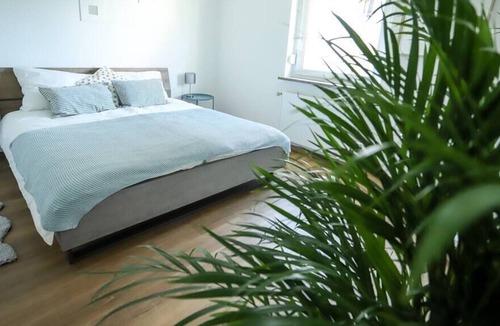 Lechhausen-Ost Apartment | ☆ Double Apartment ☆ 3 King Beds|Kitchen|Parking