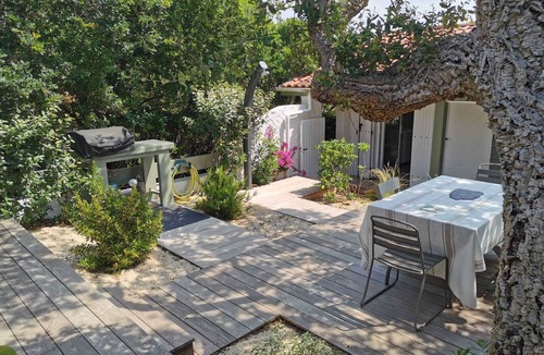 Le Penon House | Double house interior patio 100m from the dune 8 to 9 pers