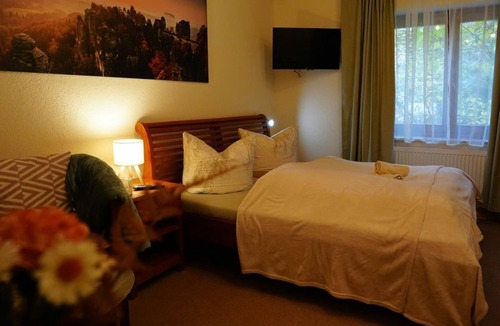 Gersdorf Bed & Breakfast | Double room BASTEI - WITHOUT breakfast - - Pension Zum historischen Kalkwerk