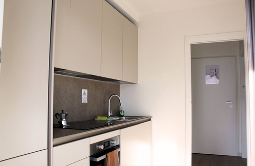 Imola Apartment | Double room, private bathroom outside the room