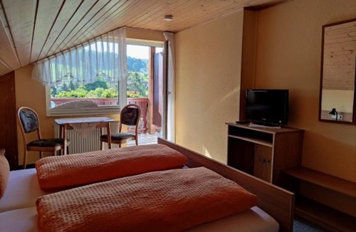 Beerfelden Bed & Breakfast | Double Room with Balcony 1 - Gasthaus Zum Pälterwald