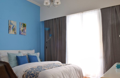 Agios Panteleimonas Apartment | Double Room With Extra bed - Athens Greek Blue Rooms