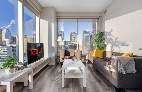Victoria Park Condo | Downtown Condo with Calgary Tower Views