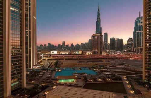 Za'abeel 2 Apartment | Downtown Dreams Burj Khalifa View with Dubai Mall, Pool & Free Parking