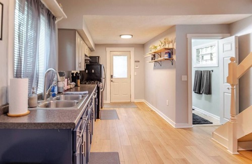 Downtown Columbus House | Downtown Hideaway in Cute Village Home. Off Street Parking + Washer & Dryer.
