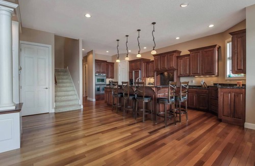 Chetek House | Downtown Lakefront Home on Lake Chetek w/hot tub & pontoon & jet ski rental
