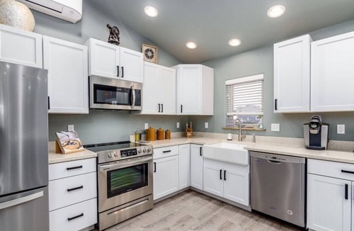 Long Beach House | *Downtown Location*Hot Tub*Fenced Yard for Dogs*
