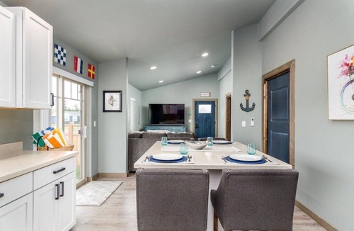 Long Beach House | *Downtown Location*Hot Tub*Fenced Yard for Dogs*