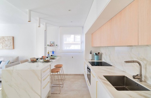 Marbella City Centre Apartment | Downtown Marbella, steps from beach - sunny terrace, walk to everything!