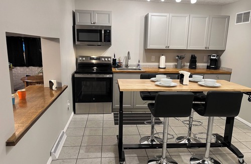 Middletown House | Downtown Middletown Retreat with TVs in every room