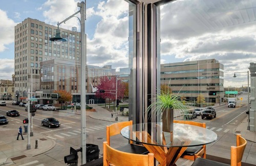 Appleton Apartment | Downtown Penthouse w/City Views & Free Parking