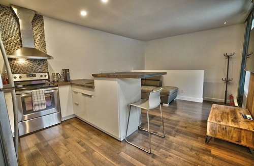 Sherbrooke Apartment | Downtown Sherby: Central, Parking, King Bed, Sleeps 3