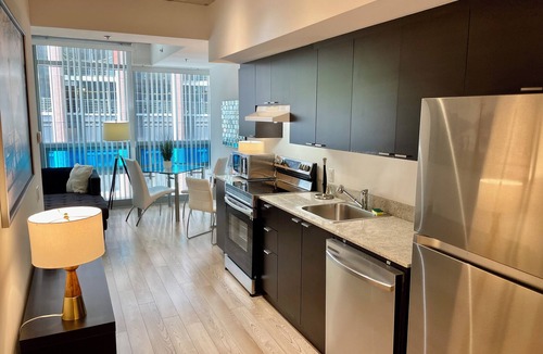 Toronto Entertainment District Condo | Downtown Toronto Executive Furnished Condo In Entertainment & Business District