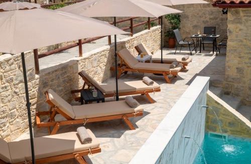 Gortyna Villa | Draganigo Luxury Stone Houses 40 min from Matala