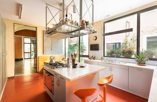 Monti Apartment | Dramatic Arches, Striking Architectural Apartment in Monti District Colosseum