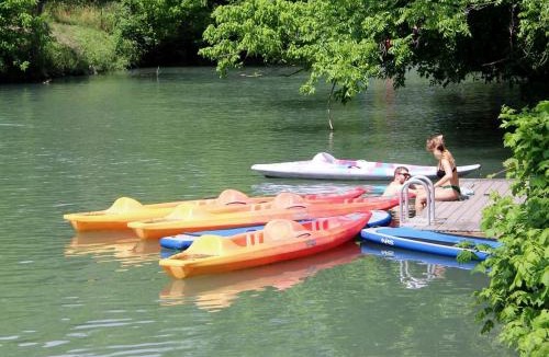 Seguin Other | Dream Glamping Destination: Stunning Tented Cabin on the Geronimo Creek in Seguin, Texas