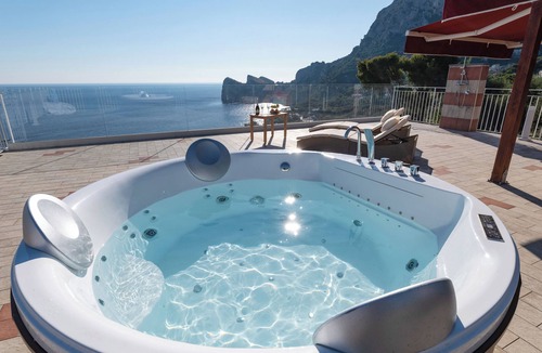 Marina del Cantone Apartment | Dream terrace apartment with breathtaking views of Nerano Bay