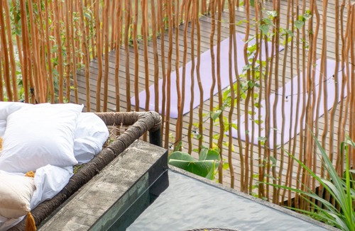 Klungkung Villa | Dreamy Cliffside Bamboo Villa with Pool and View