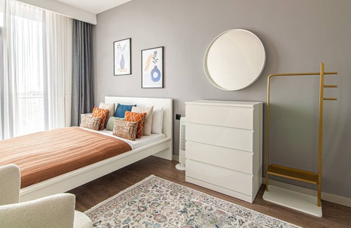 Avcilar Apartment | Dreamy Flat with Balcony near Malls in Avcilar