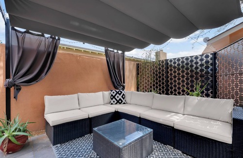 West University Apartment | Dreamy, Monochromatic Studio! Close to UofA! Walk to campus/4th ave/downtown!