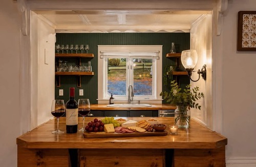 Elkton House | Dreamy riverfront home with sandy beach, hot tub, fire pit, kayaks & fishing