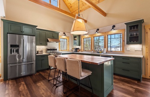 Rangeley Plantation House | Duck Duck Moose | New Private Home on Mooselookmeguntic Lake, Private Waterfront