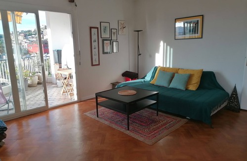 Saint-Sylvestre Apartment | Due south! Superb T3 (93 m²) with sunny terrace and panoramic sea view