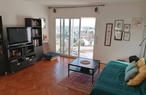 Saint-Sylvestre Apartment | Due south! Superb T3 (93 m²) with sunny terrace and panoramic sea view