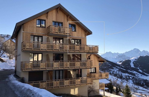 Viel-Alpe Apartment | Duplex, 45 m2, sleeps 8 - Duplex 45 m2, 8 couchages, vue imprenable
