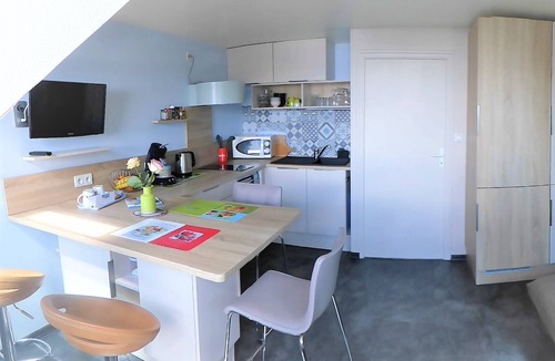 Cancale Apartment | duplex apartment facing the sea with views of Mont Saint Michel