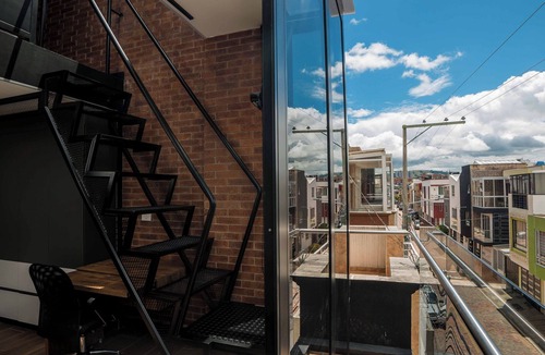 Tunja Apartment | Duplex apartment with sky view from the bed, ideal for couples!