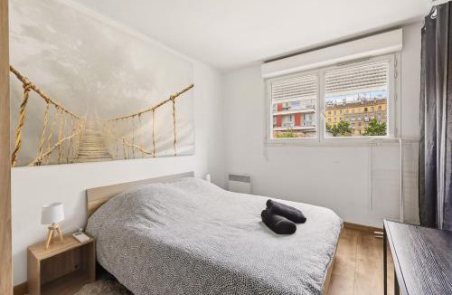 La Joliette Apartment | Duplex avec balcon & parking au cœur de Marseille