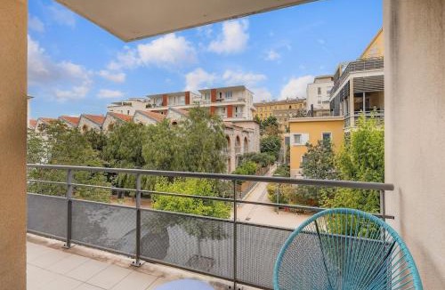 La Joliette Apartment | Duplex avec balcon & parking au cœur de Marseille