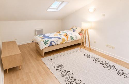 Bourgoin-Jallieu Apartment | Duplex climatisé avec 2 chambres proche centre ville